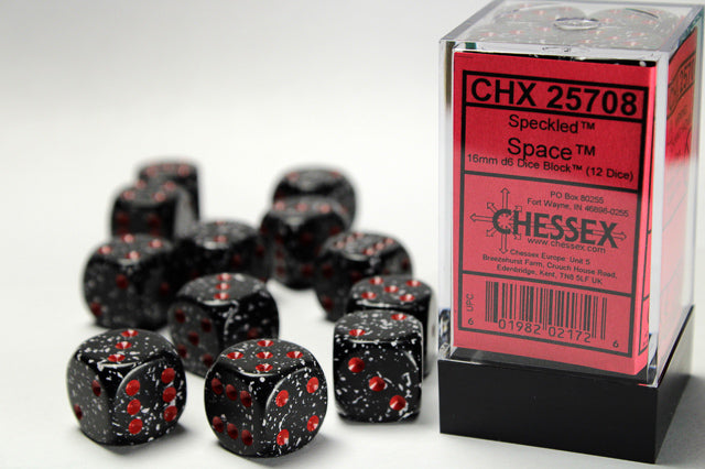 Speckled Space 16mm d6 Dice Block