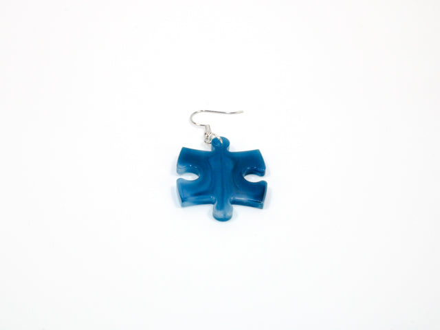 Earrings Phantom Puzzle Piece Pair (Assorted Colors)