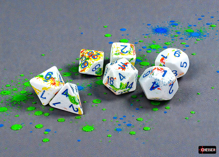 Brush Polyhedral Breezy/blue 7-Die Set