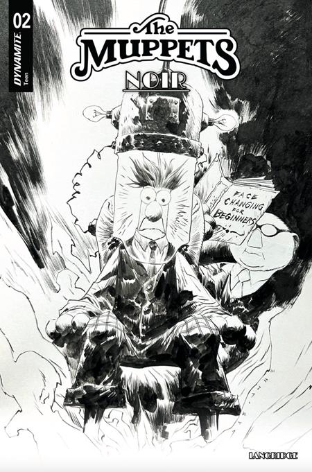 Muppets Noir #2 1:10 Cover D Jae Lee Line Art Variant
