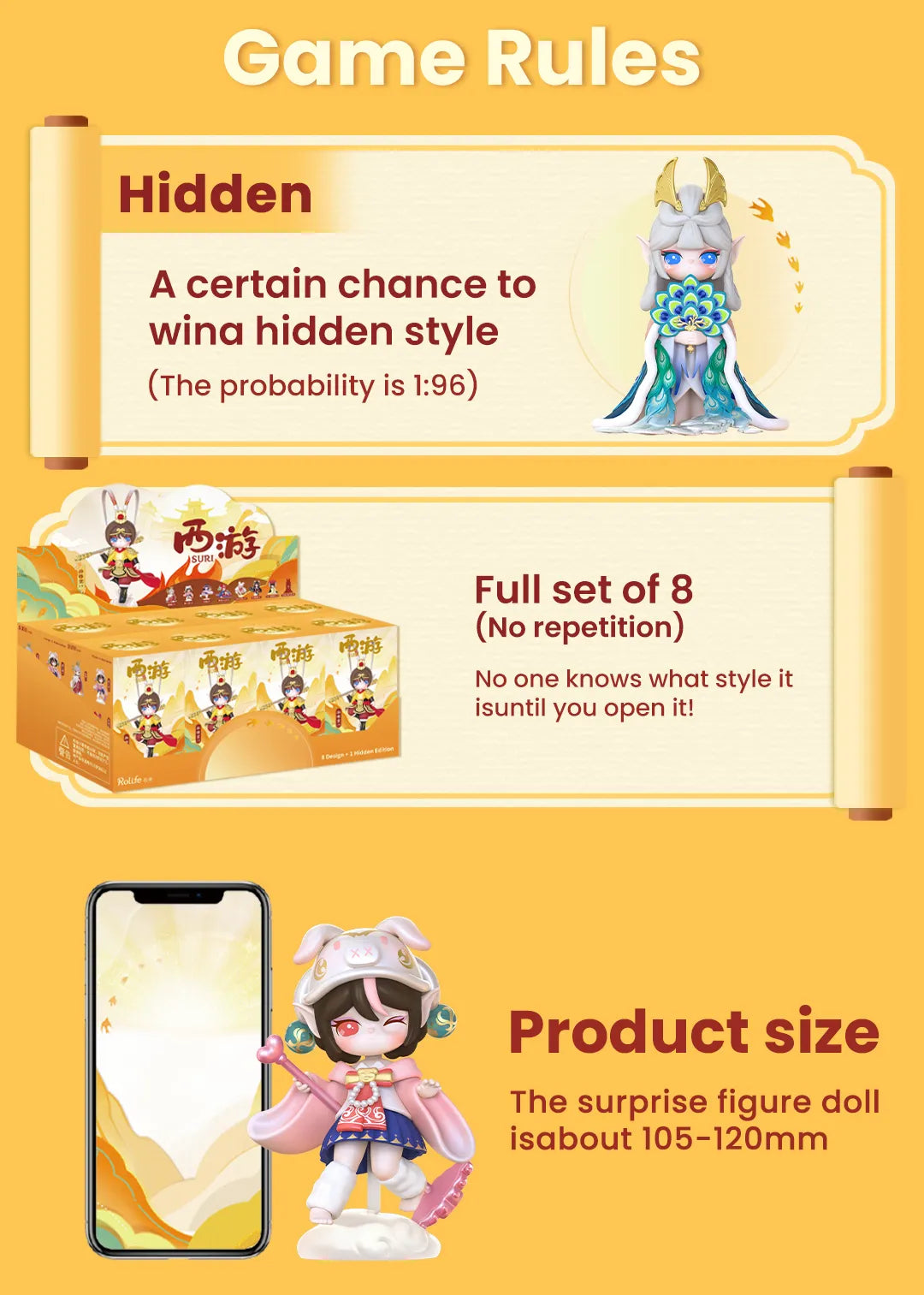 Rolife | Surprise Figure Dolls - Suri's Journey to the West