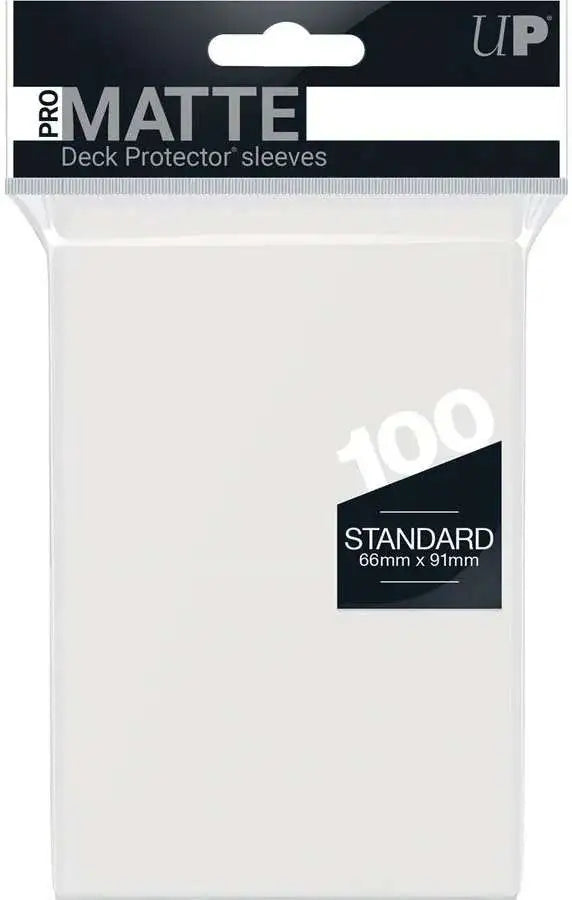 Ultra Pro Sleeves: Standard - Matte - Clear 100CT