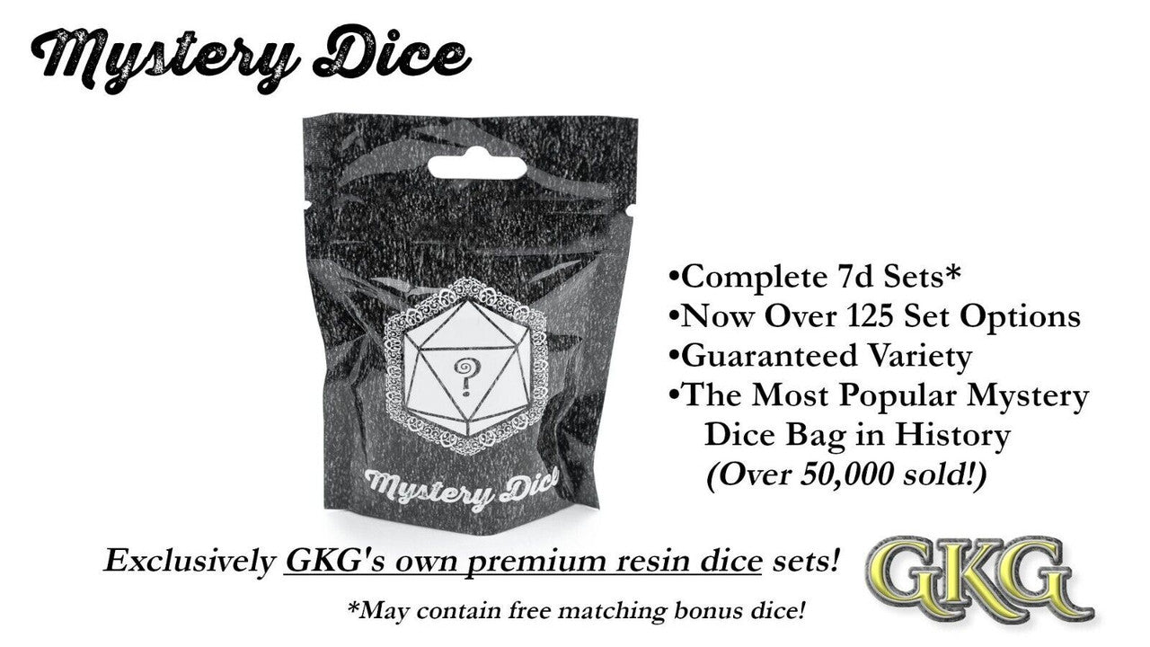 Gamekeeper Games Mystery Dice