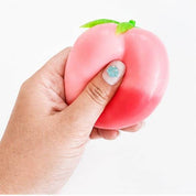 Peach Crunch Squishy – Soft & Stretchy ASMR Fidget
