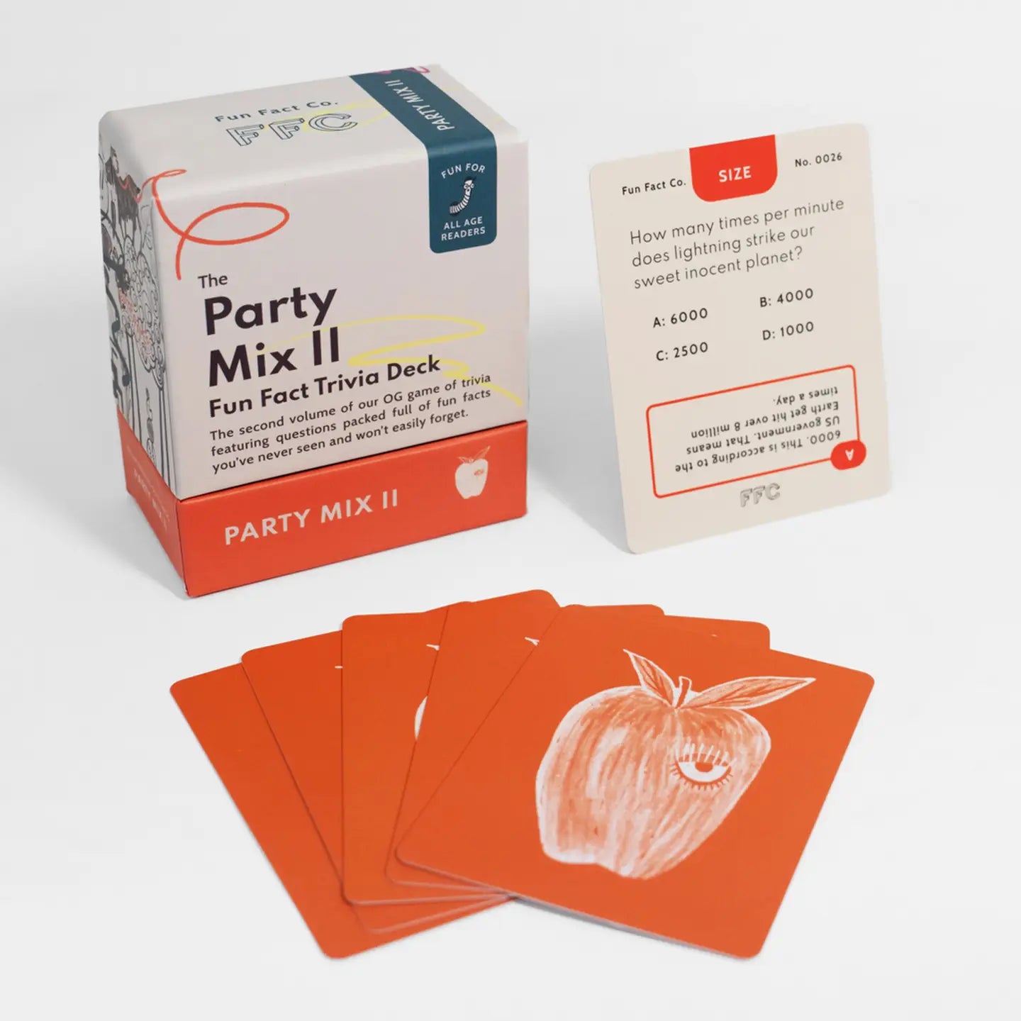 The Party Mix II Trivia Card Game, Gift For Kids & Adults