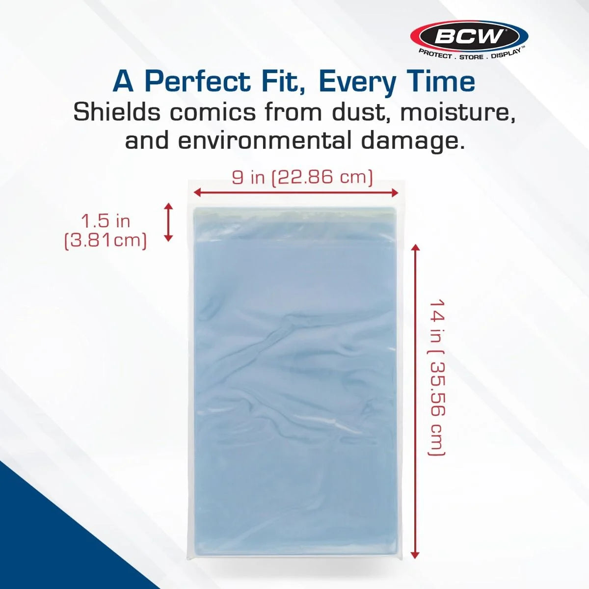 BCW Resealable Graded Comic Bags