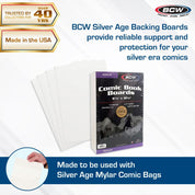 BCW Regular Comic Backing Boards
