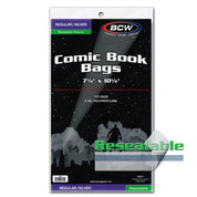 BCW Resealable Regular/Silver Comic Bags
