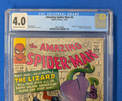 Amazing Spider-Man #6 (1963) - CGC 4.0 - 1st Lizard