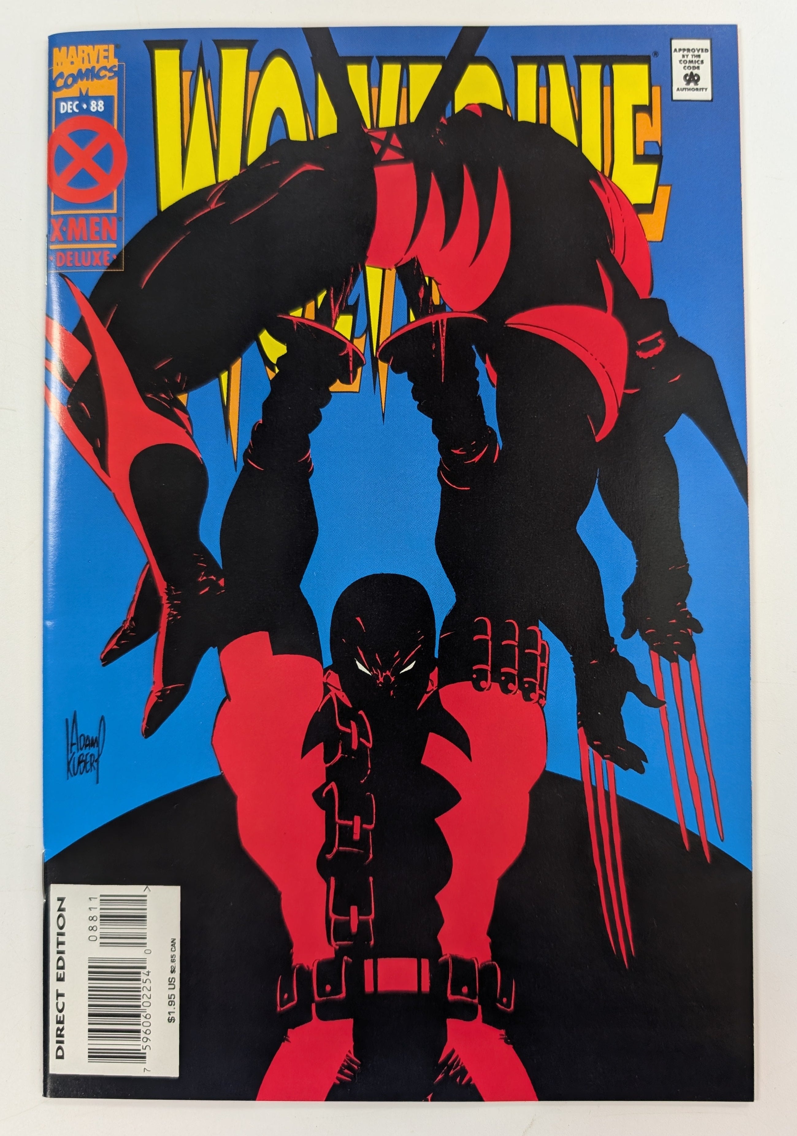 Wolverine #88 (1994) - VF/NM (9.0-9.2) - 1st Battle of Wolverine vs. Deadpool