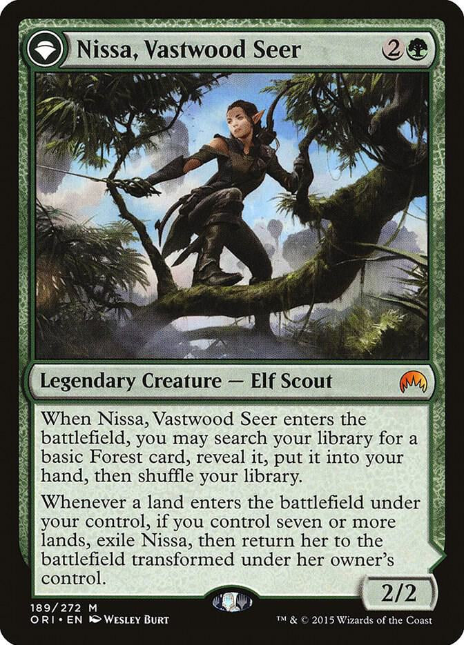 Nissa, Vastwood Seer - Green