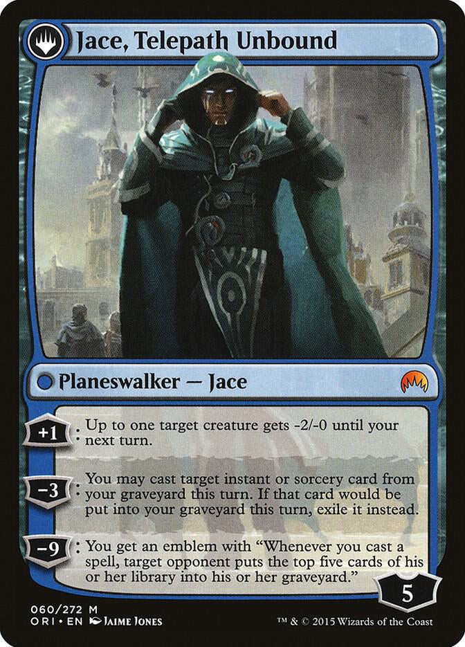 Jace, Vryn's Prodigy/Jace, Telepath Unbound - Blue