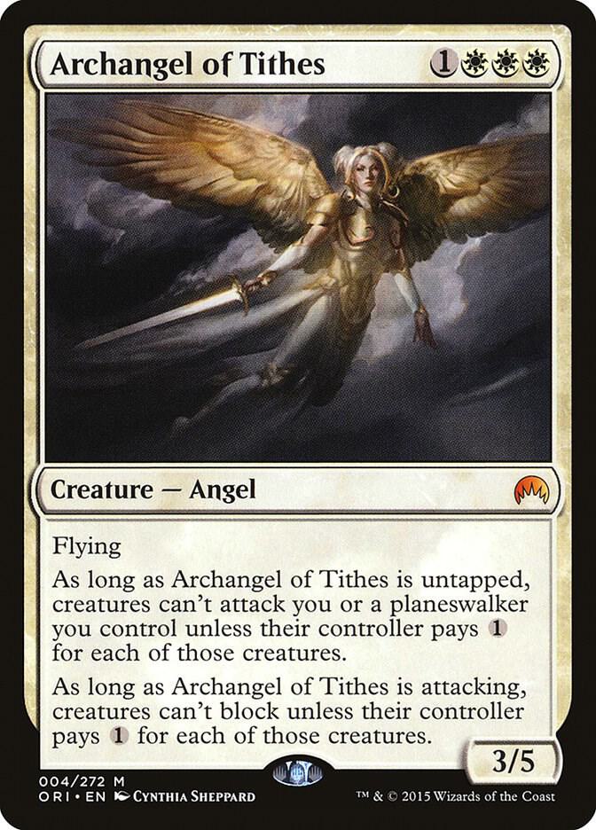 Archangel of Tithes - White