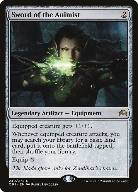Sword of the Animist - Artifact