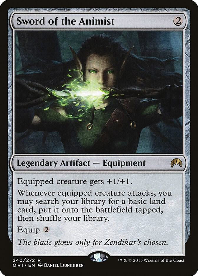 Sword of the Animist - Artifact