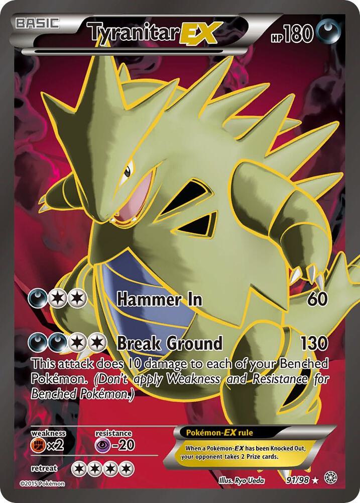 Tyranitar EX - Lightning/Darkness