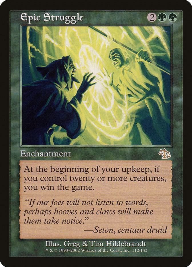 Epic Struggle - Green