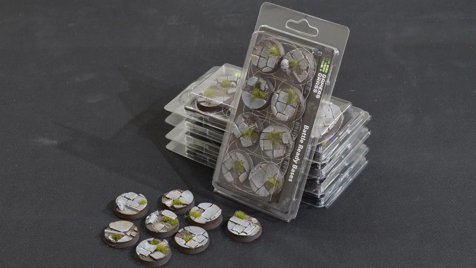 Gamers Grass: Battle Ready Bases - Temple 32mm (x8)