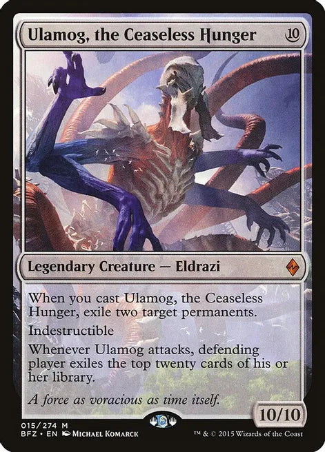 Ulamog, the Ceaseless Hunger - Eldrazi
