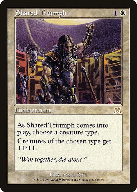 Shared Triumph - White