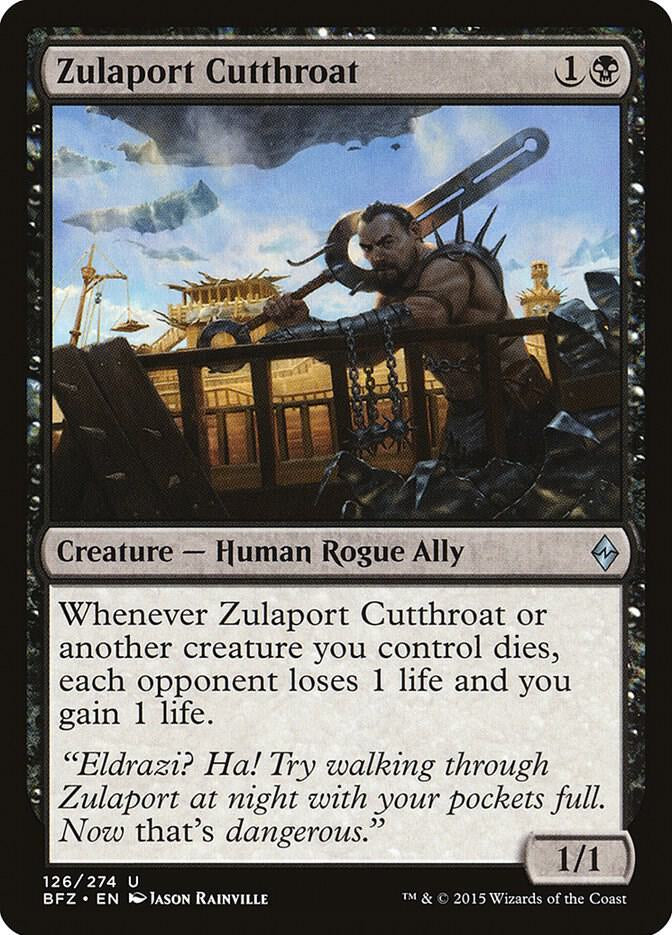 Zulaport Cutthroat - Black