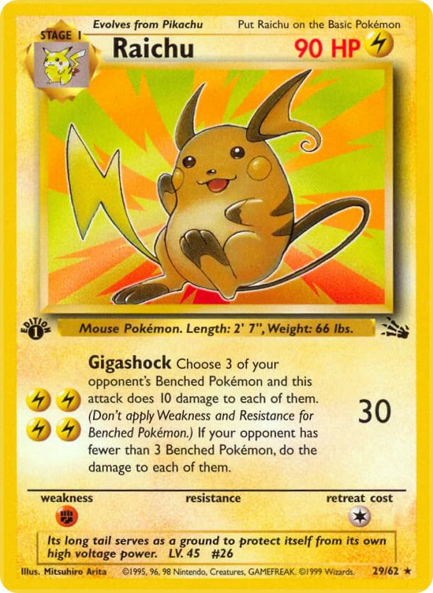 Raichu - Lightning