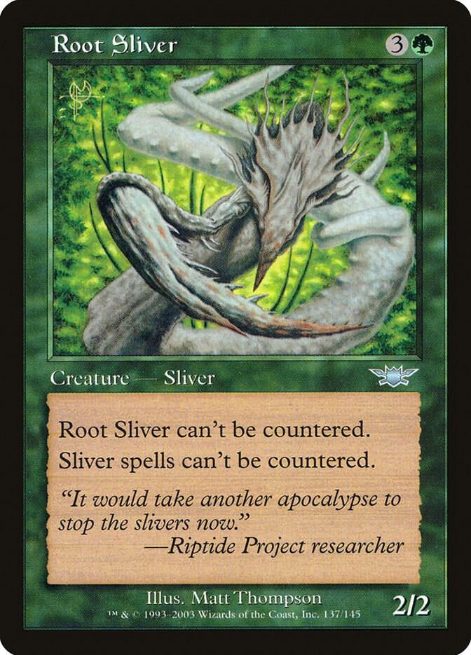 Root Sliver - Green