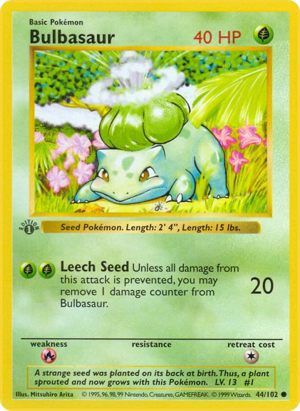 Bulbasaur - Grass