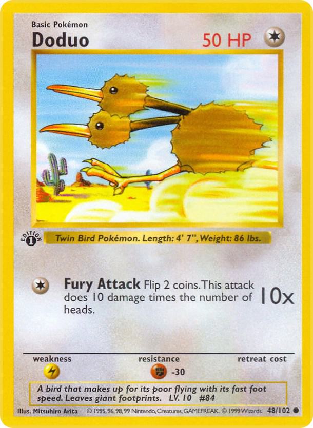 Doduo - Colorless