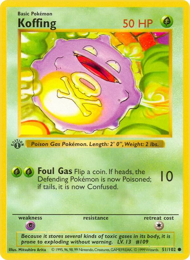 Koffing - Grass