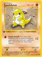 Sandshrew - Fighting