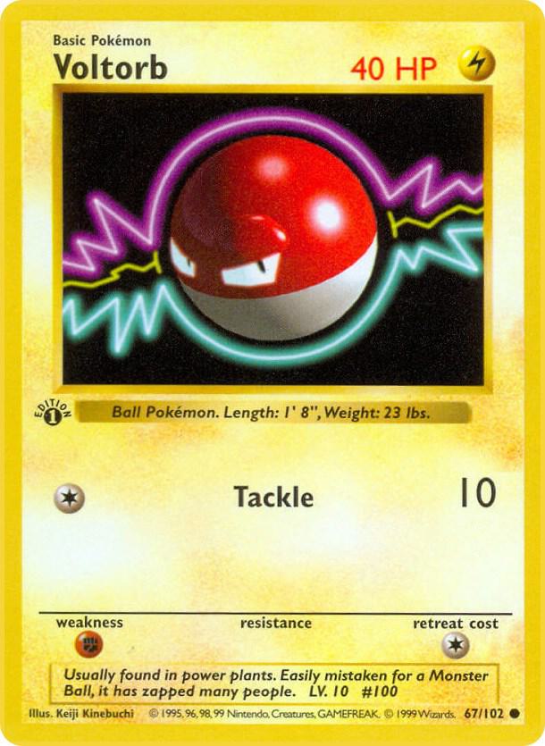 Voltorb - Lightning