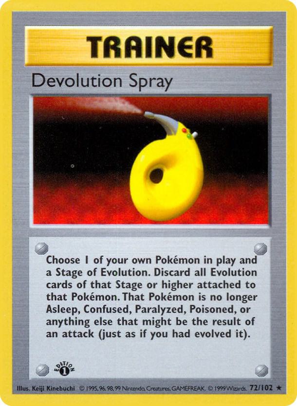 Devolution Spray - Trainer - Item