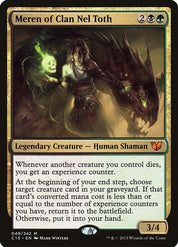 Meren of Clan Nel Toth - Black/Green