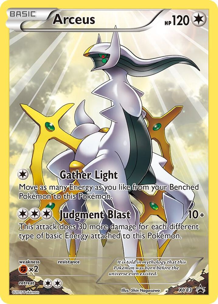 Arceus - Colorless/Darkness/Fighting/Fire