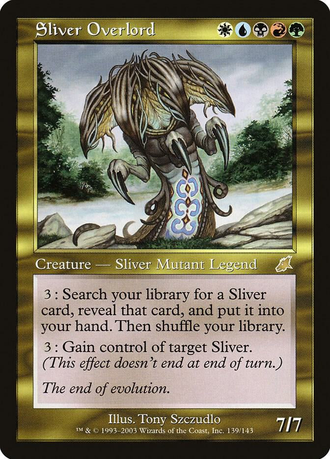 Sliver  Overlord- Sliver - White/Blue/Black/Red/Green