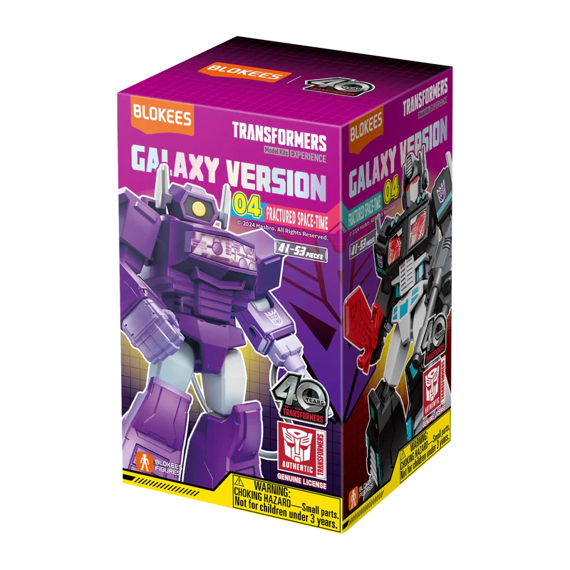 Blokees Figures Transformers Galaxy Version 04 Fractured Space-Time