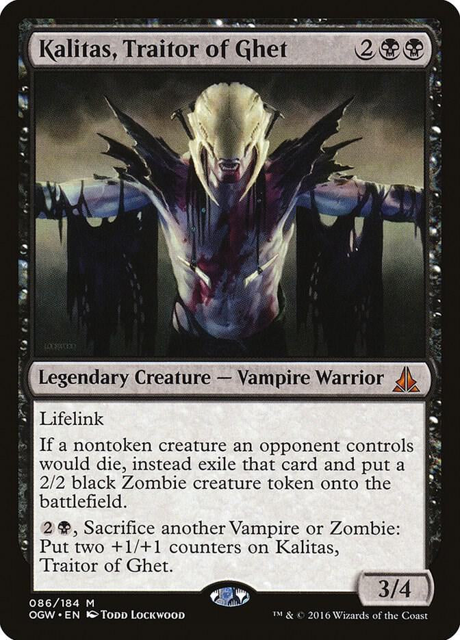 Kalitas, Traitor of Ghet - Black