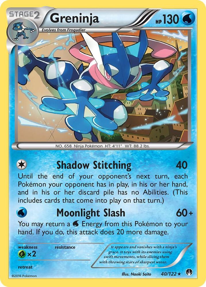 Greninja - Water