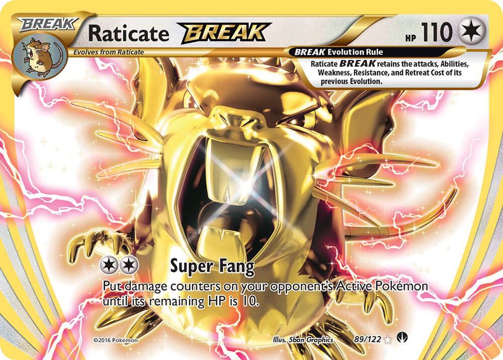Raticate BREAK - Colorless