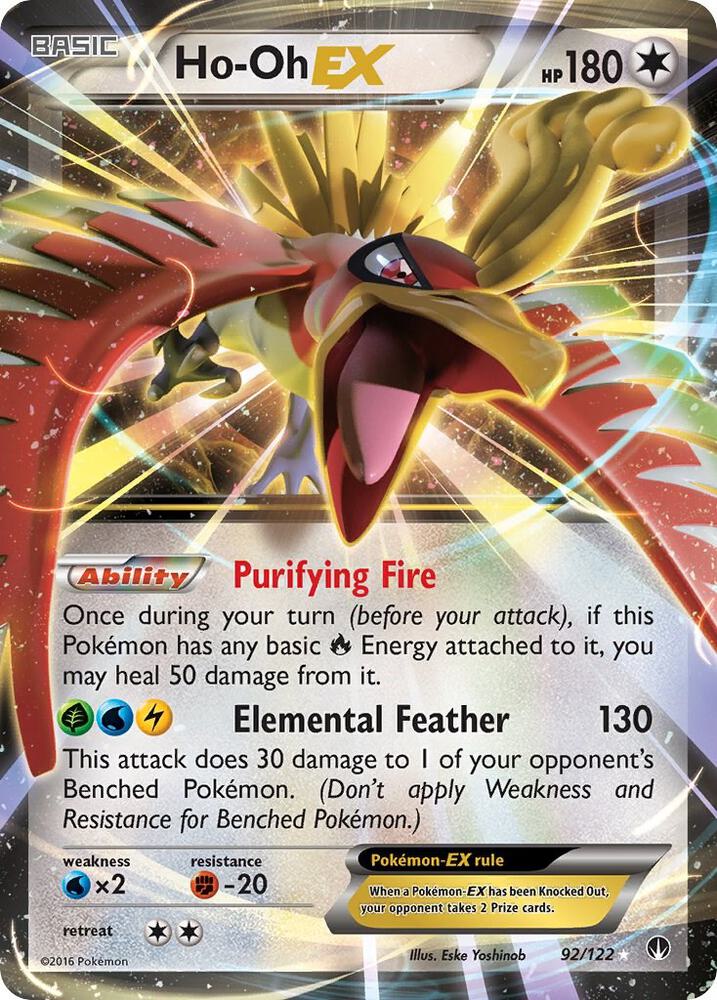 Ho-Oh EX - Colorless