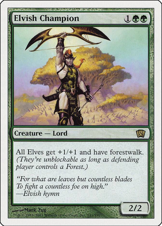 Elvish Champion - Green