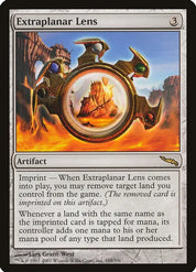 Extraplanar Lens - Artifact