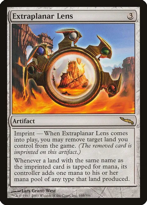 Extraplanar Lens - Artifact