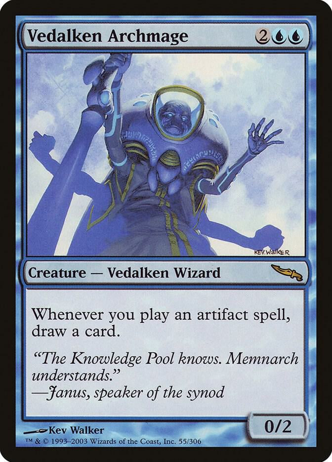 Vedalken Archmage - Blue