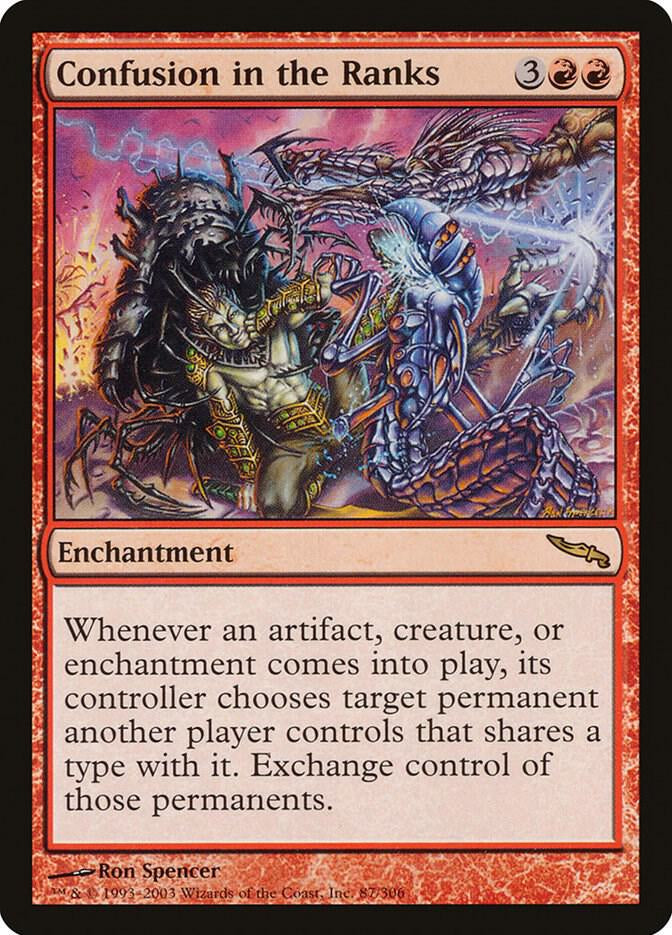 Confusion in the Ranks - Red