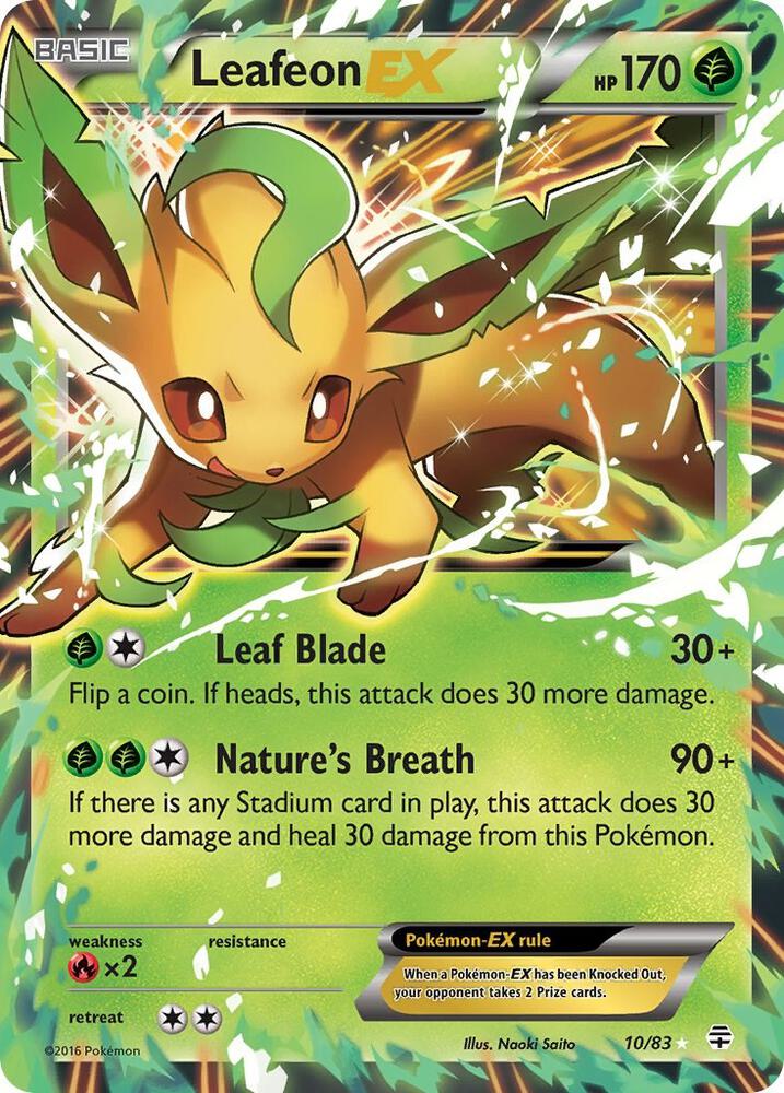 Leafeon EX - Grass