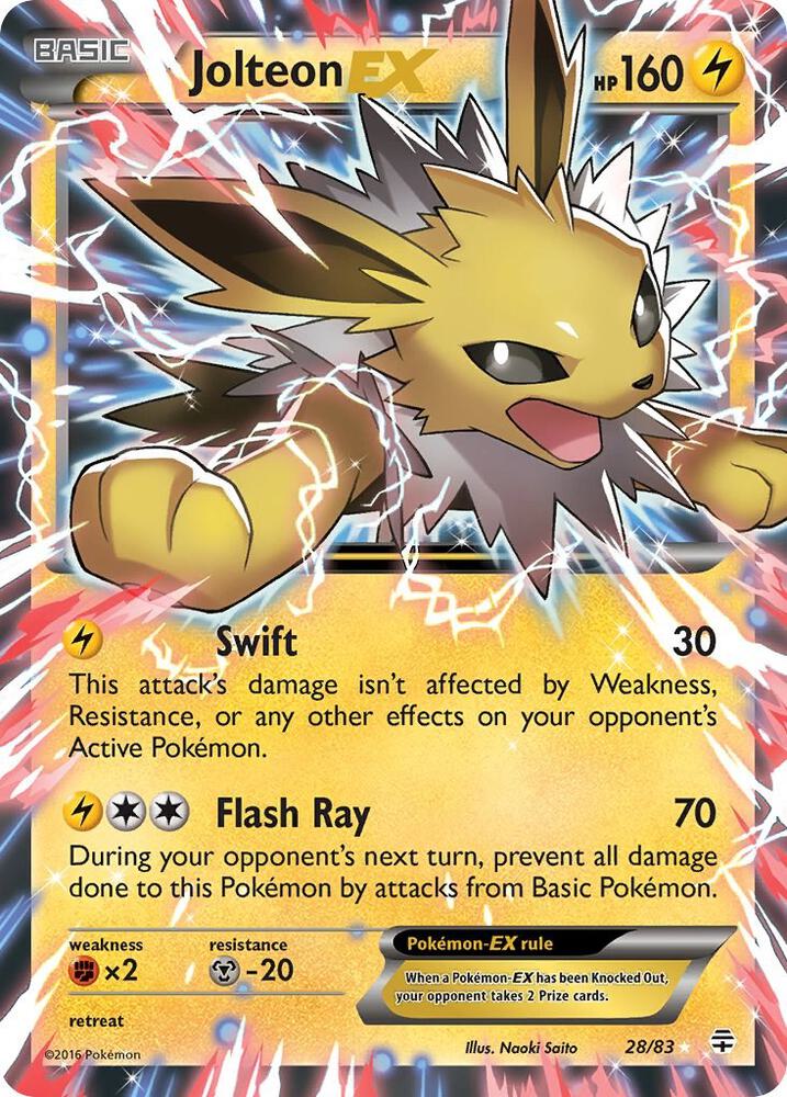 Jolteon EX - Lightning