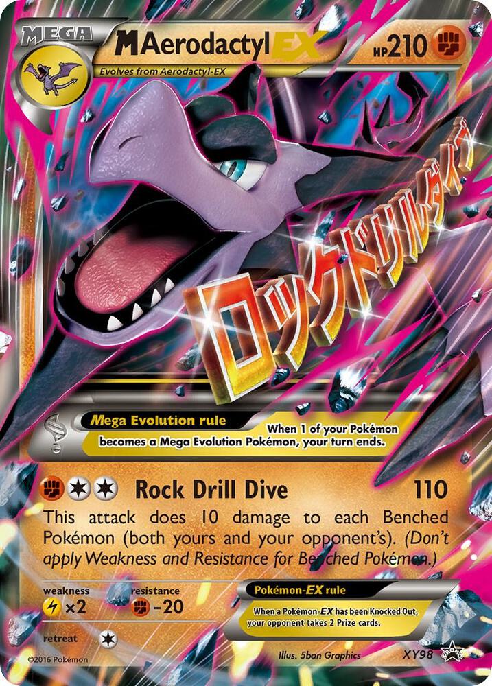 M Aerodactyl EX - Fighting