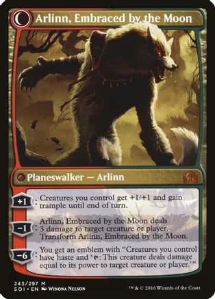 Arlinn Kord / Arlinn, Embraced by the Moon - Red/Green